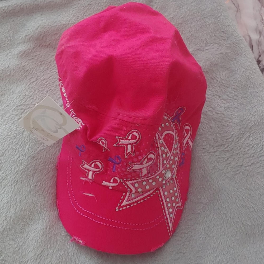 Pink hat